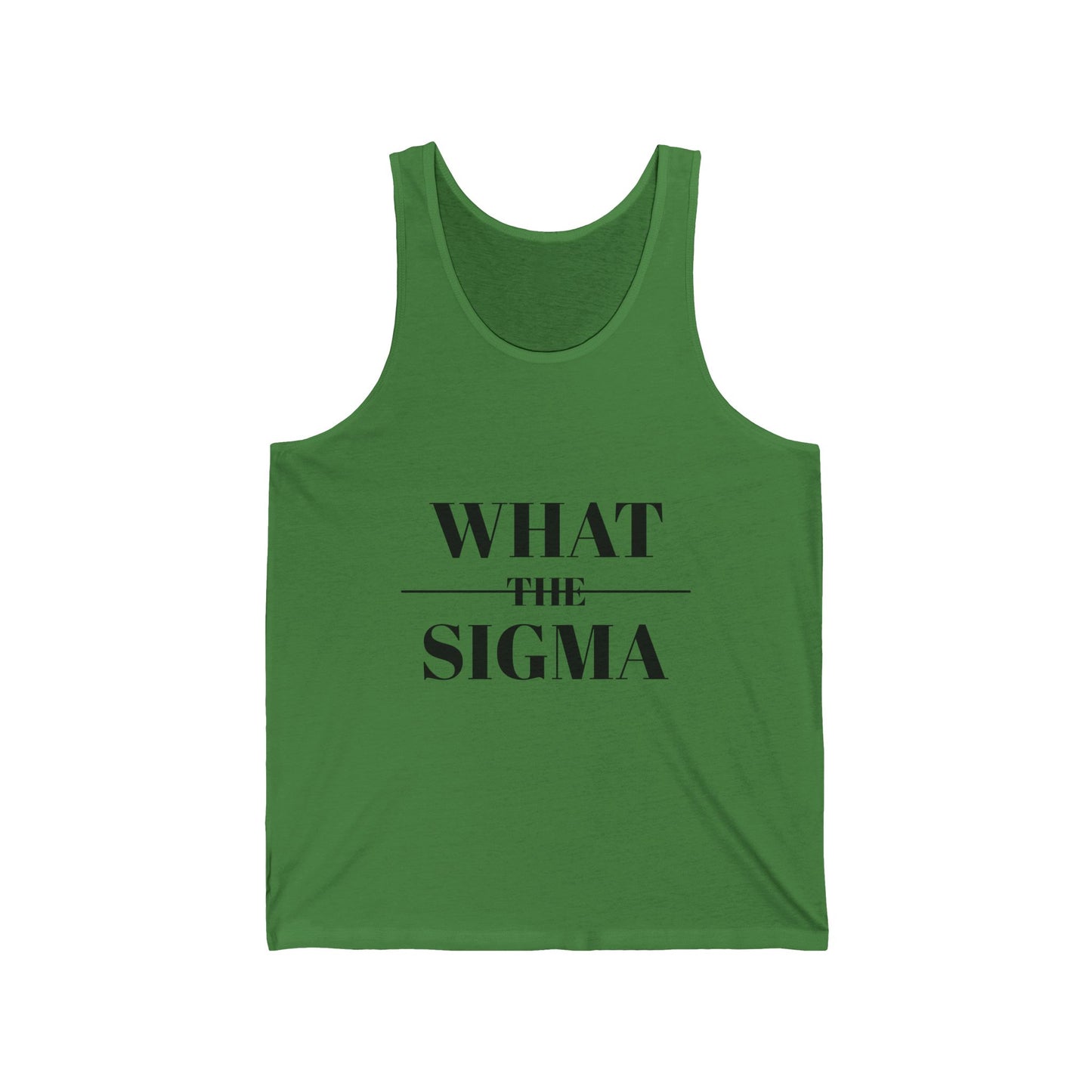 What The Sigma Jersey Tank