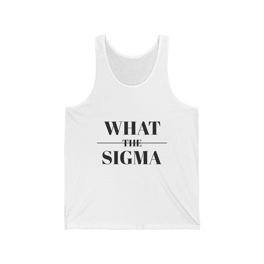 What The Sigma Jersey Tank